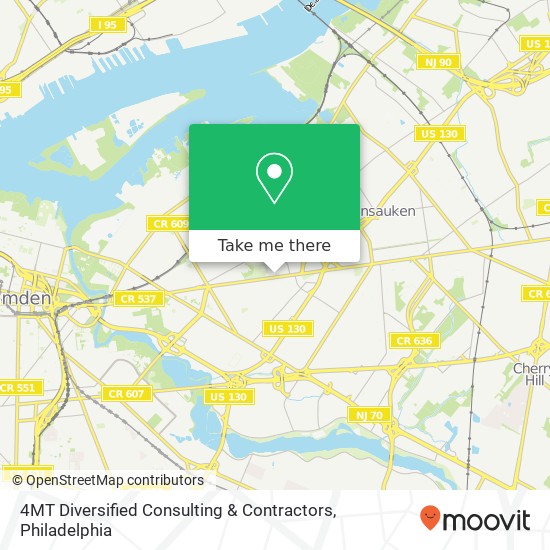 4MT Diversified Consulting & Contractors map