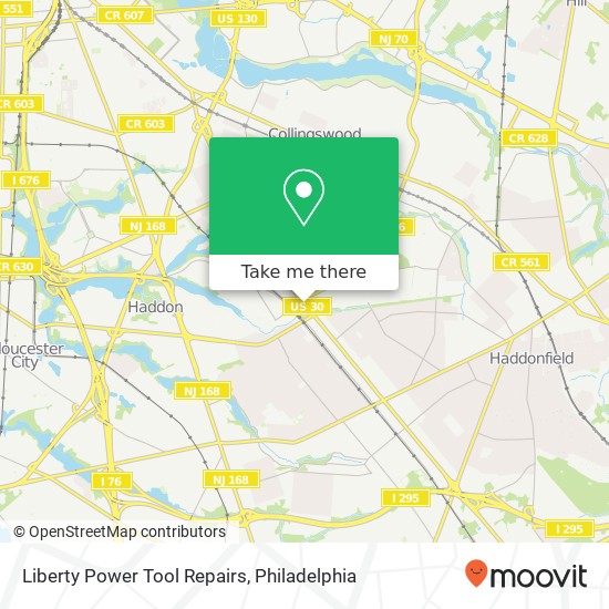 Liberty Power Tool Repairs map