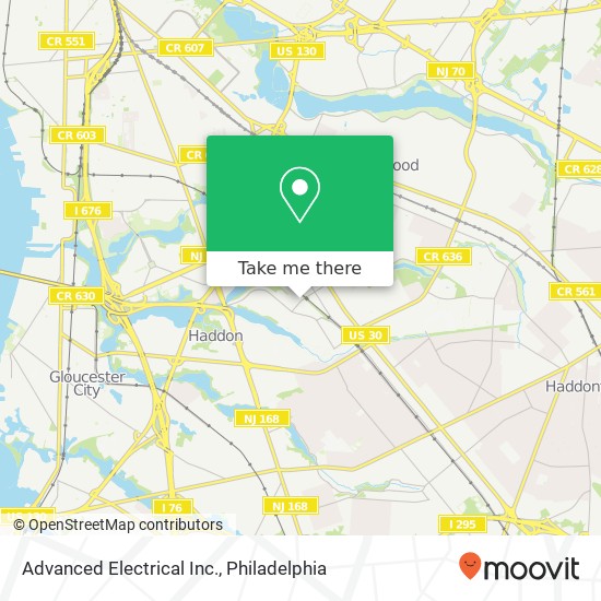 Advanced Electrical Inc. map