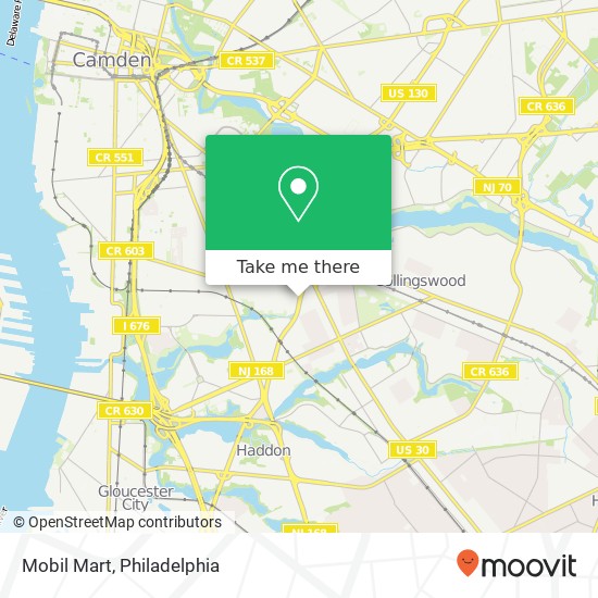 Mapa de Mobil Mart