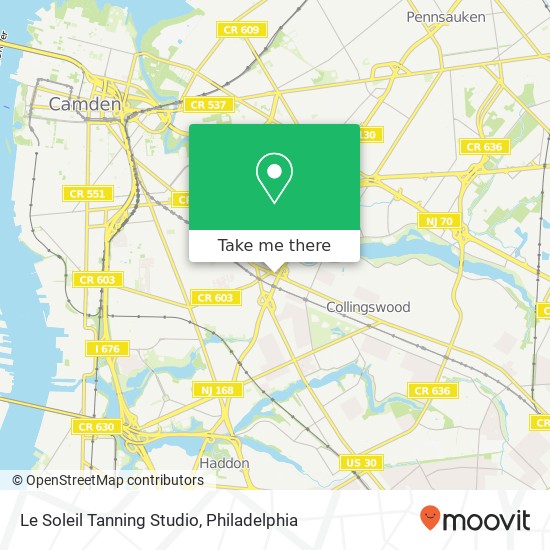 Le Soleil Tanning Studio map