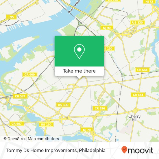 Tommy Ds Home Improvements map