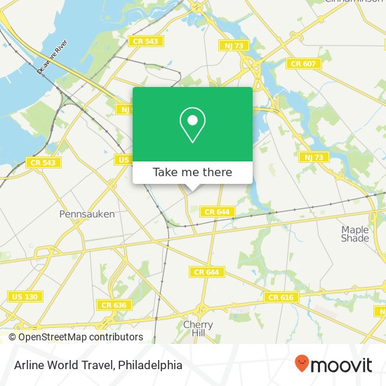 Arline World Travel map