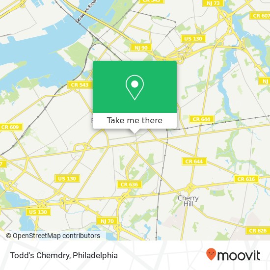Todd's Chemdry map