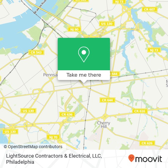 LightSource Contractors & Electrical, LLC map
