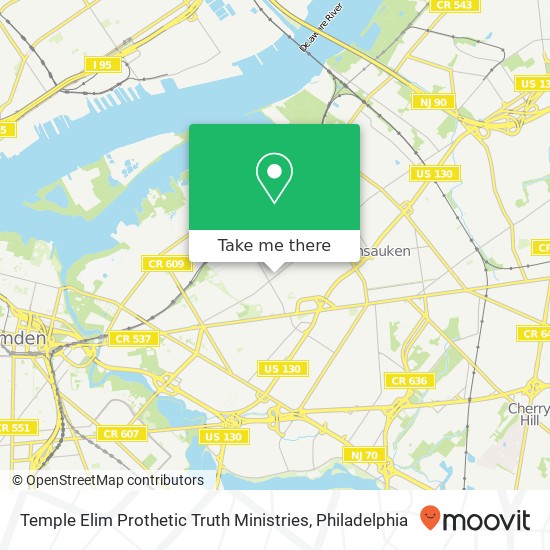 Temple Elim Prothetic Truth Ministries map