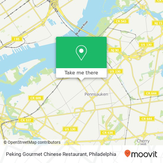 Peking Gourmet Chinese Restaurant map