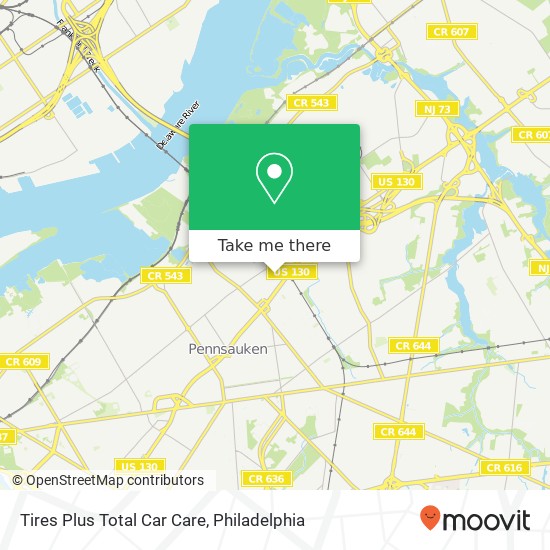 Tires Plus Total Car Care map