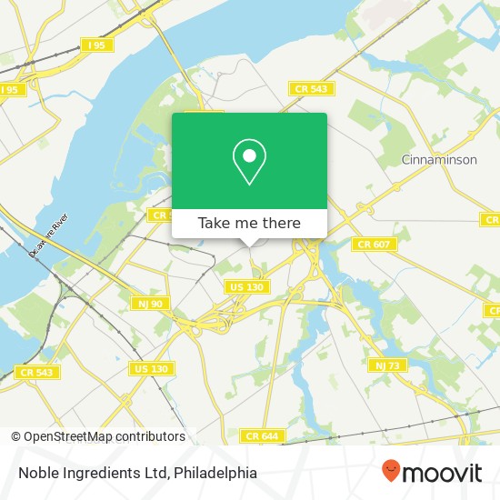 Noble Ingredients Ltd map
