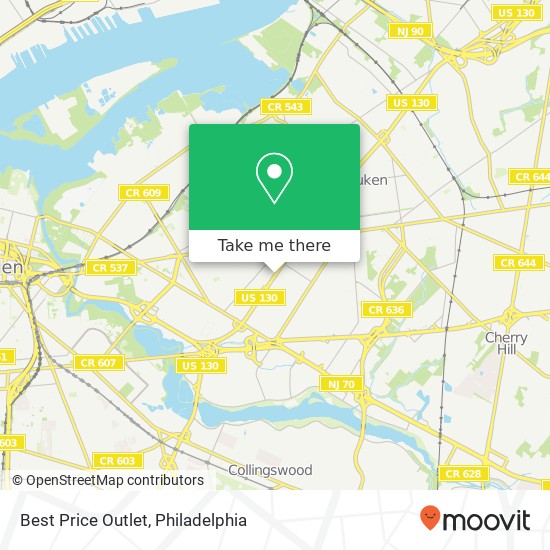 Best Price Outlet map