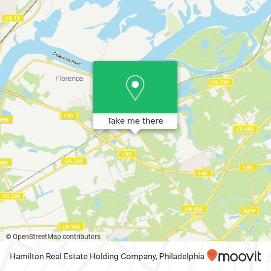 Hamilton Real Estate Holding Company map