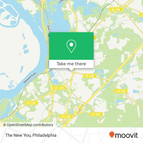 The New You map