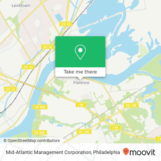 Mapa de Mid-Atlantic Management Corporation