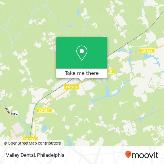 Mapa de Valley Dental
