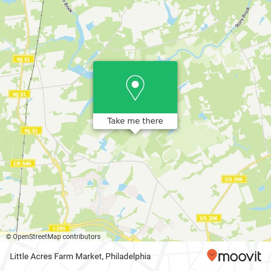 Mapa de Little Acres Farm Market