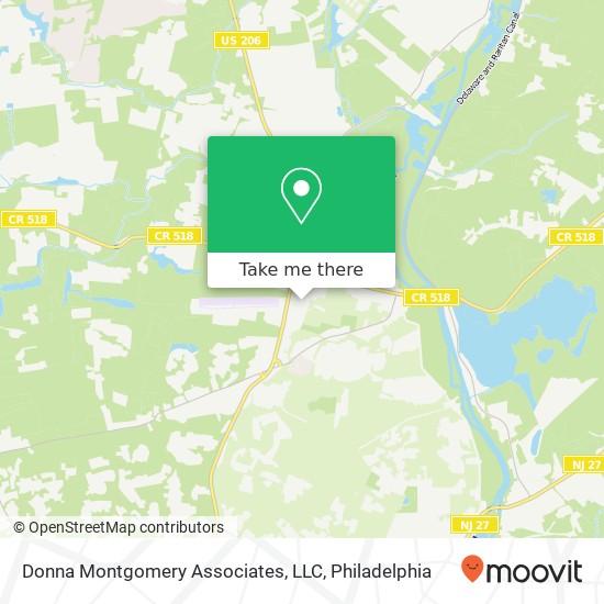Mapa de Donna Montgomery Associates, LLC