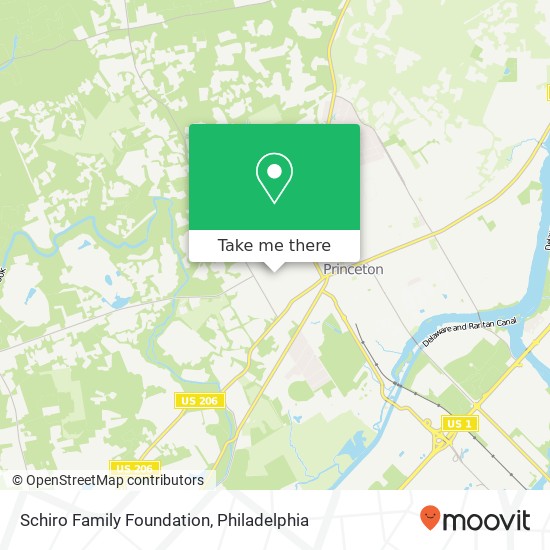 Schiro Family Foundation map