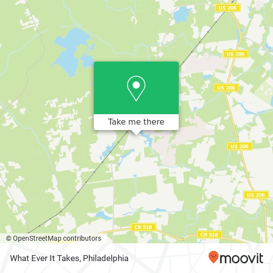 What Ever It Takes map