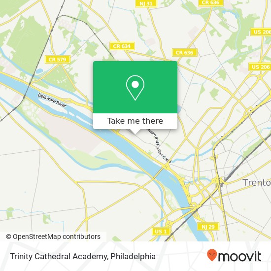 Trinity Cathedral Academy map