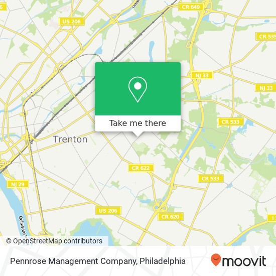 Mapa de Pennrose Management Company