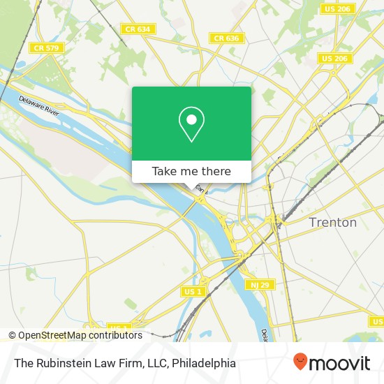 Mapa de The Rubinstein Law Firm, LLC