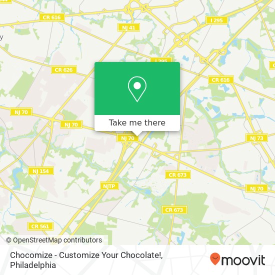 Mapa de Chocomize - Customize Your Chocolate!