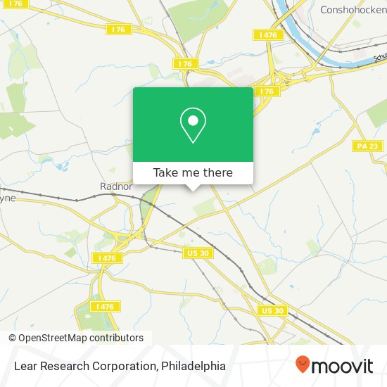 Lear Research Corporation map