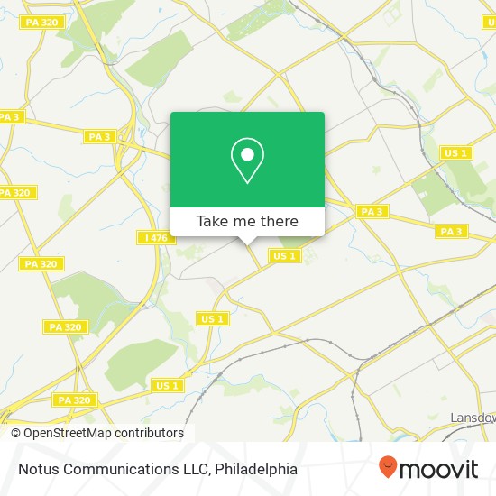 Notus Communications LLC map