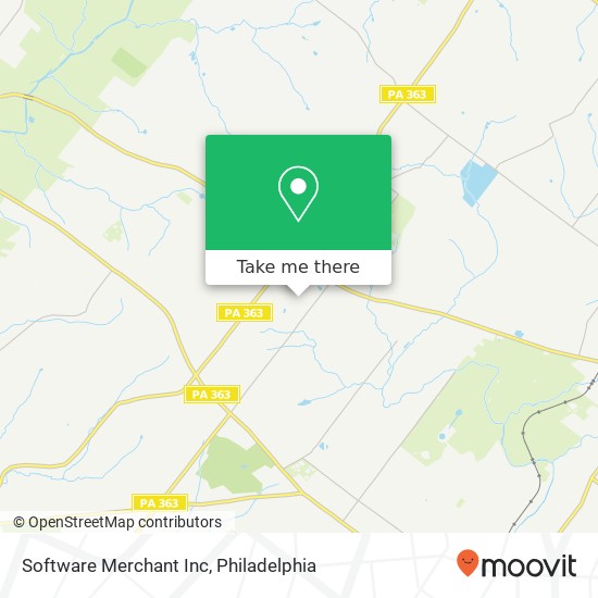 Software Merchant Inc map