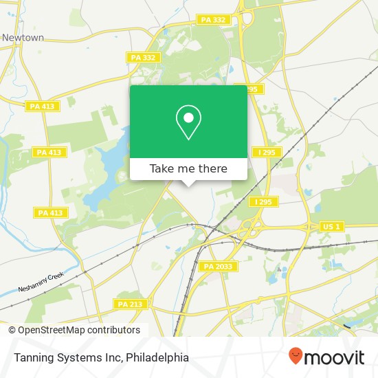 Tanning Systems Inc map