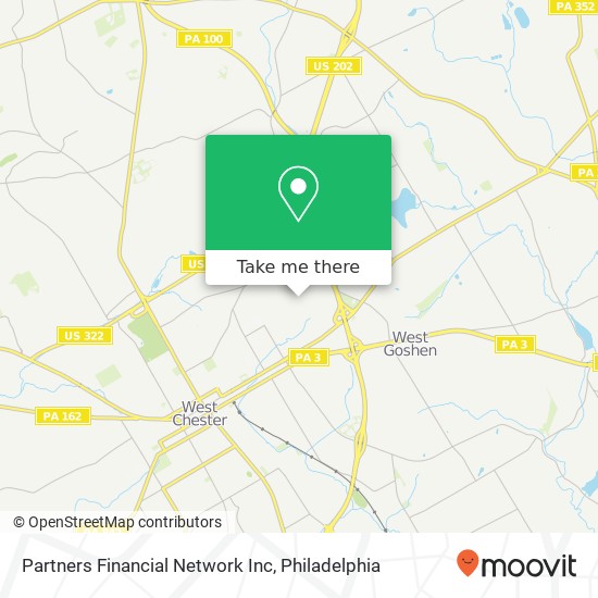 Partners Financial Network Inc map