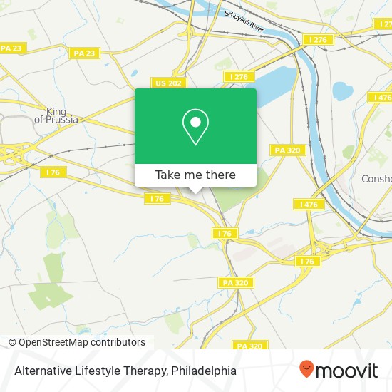 Mapa de Alternative Lifestyle Therapy