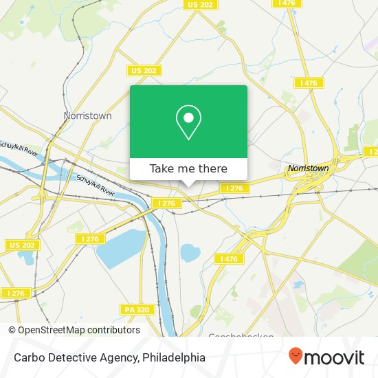 Carbo Detective Agency map