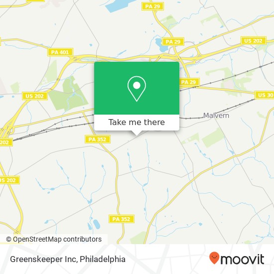 Mapa de Greenskeeper Inc