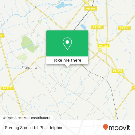 Mapa de Sterling Suma Ltd