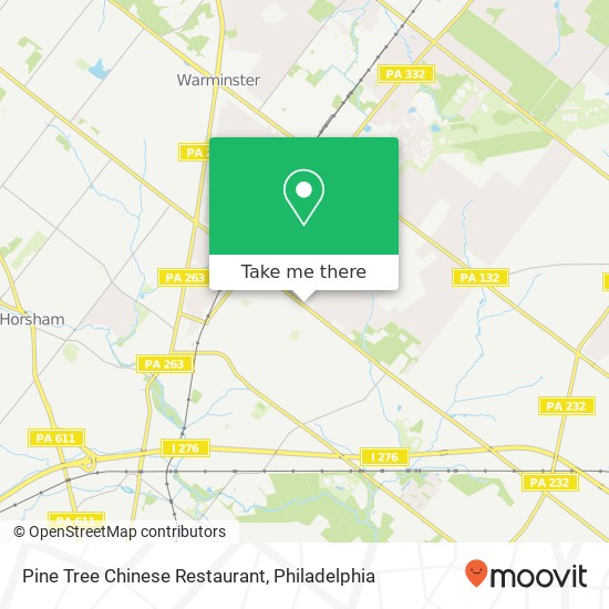 Pine Tree Chinese Restaurant map