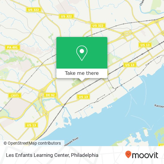 Mapa de Les Enfants Learning Center