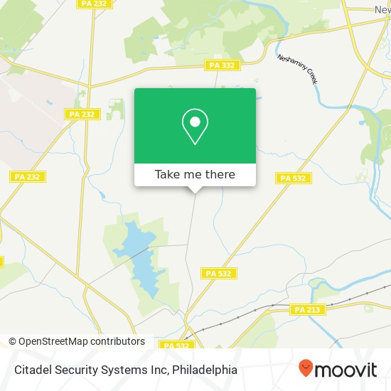 Citadel Security Systems Inc map