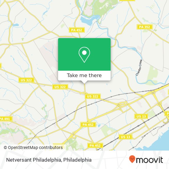 Mapa de Netversant Philadelphia
