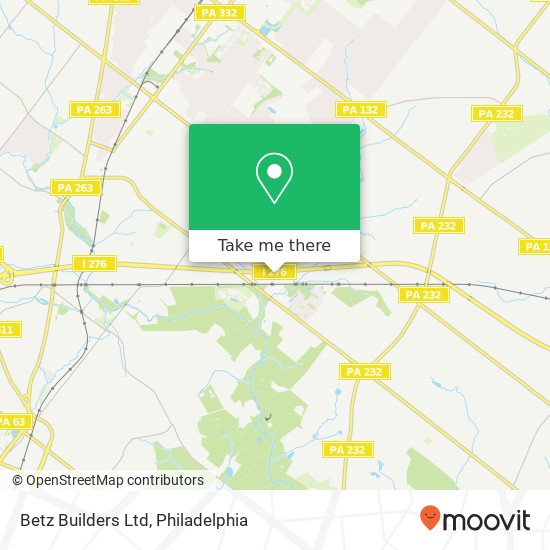 Betz Builders Ltd map