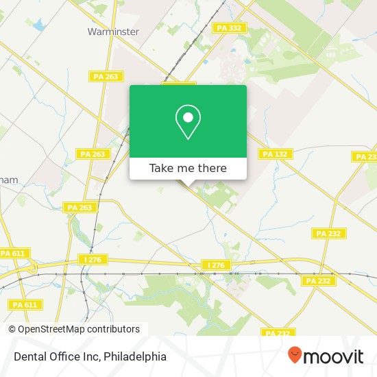 Dental Office Inc map