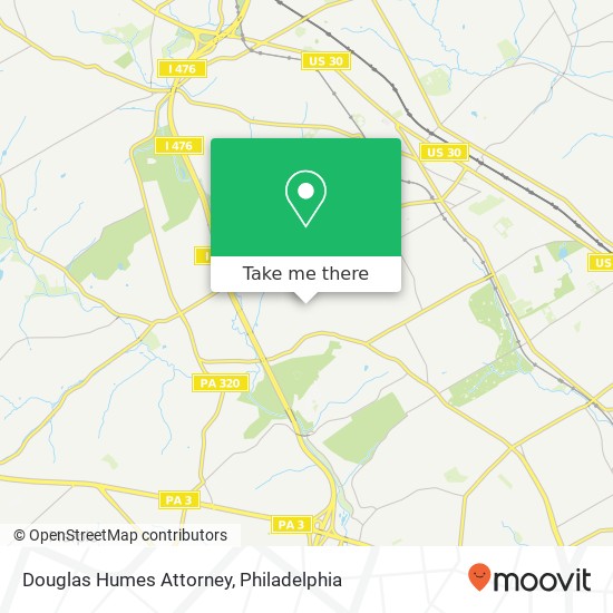 Mapa de Douglas Humes Attorney