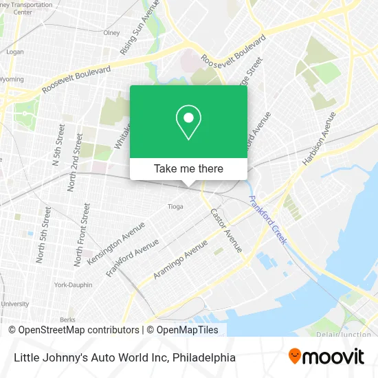 Little Johnny's Auto World Inc map