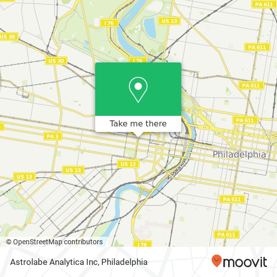 Mapa de Astrolabe Analytica Inc