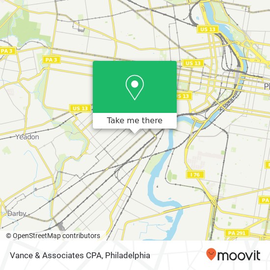 Mapa de Vance & Associates CPA