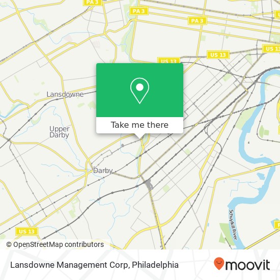 Lansdowne Management Corp map