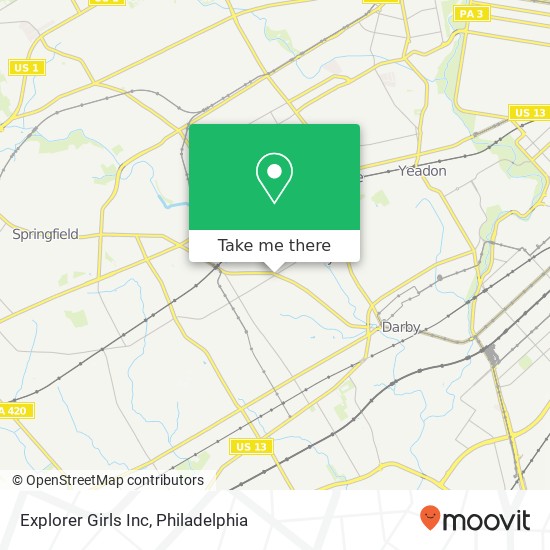 Explorer Girls Inc map