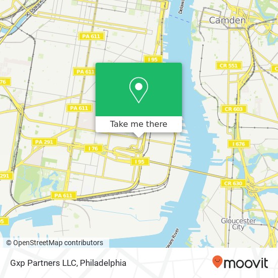 Gxp Partners LLC map