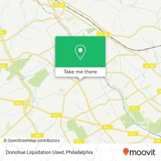 Donohue Liquidation Used map