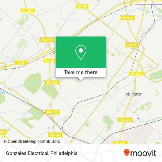 Mapa de Gonzales Electrical
